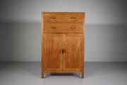 1930’s Heals Oak Tall Boy – Labelled 