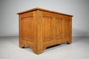 English 1930’s Cotswold School Oak Blanket Box 