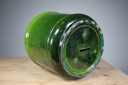  English Burmantofts Antique Glazed Plant Pot