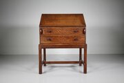 Fabulous Stanley Webb Davies 1930’s Oak Writing Bureau