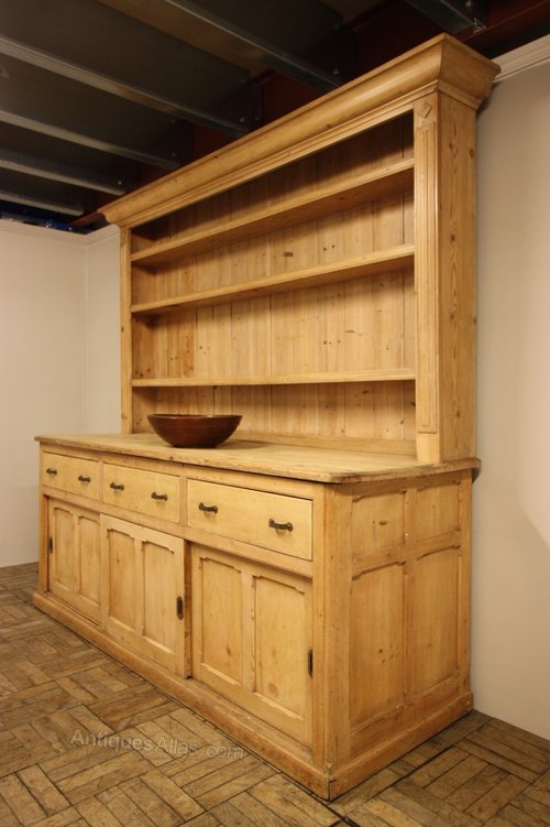 Large Country House Antique Pine Dresser Antiques Atlas