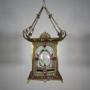 Large English 19th C Antique Cast Brass Lantern