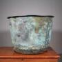 Large English 19th Cen Verdigris Antique Copper