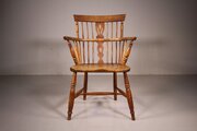 Lincolnshire Antique Comb Back Windsor Armchair 
