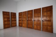 Rare 1940’s Mouseman Solid Oak Adzed Doors (7)