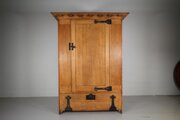 Very Rare Heals Antique St. Ives Oak Cupboard- Sta