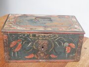 1800s Scandinavian Painted Box