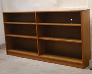 Adzed Oak Bookcase Sid Pollard