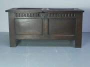 English 1700s Oak Coffer