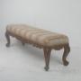 Irish 19thC Oblong Walnut Stool
