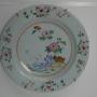 Large 18thC Chinese Famile Rose Charger