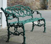 Neat 19th Garden Bench