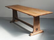 Oak Refectory Dining Kitchen Table 244cm