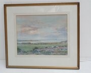 Painting View To Bamburgh Golf Course 1943