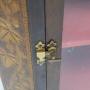 Corner Cabinet  Pokerwork