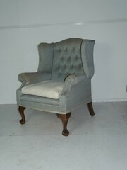Wing Armchair For Upholstery