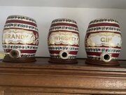 A Set Of Three Late Victorian Spirit Barrels 