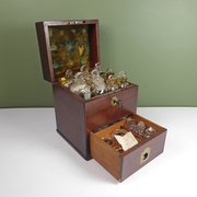 18th C Mahogany Apothecary Box