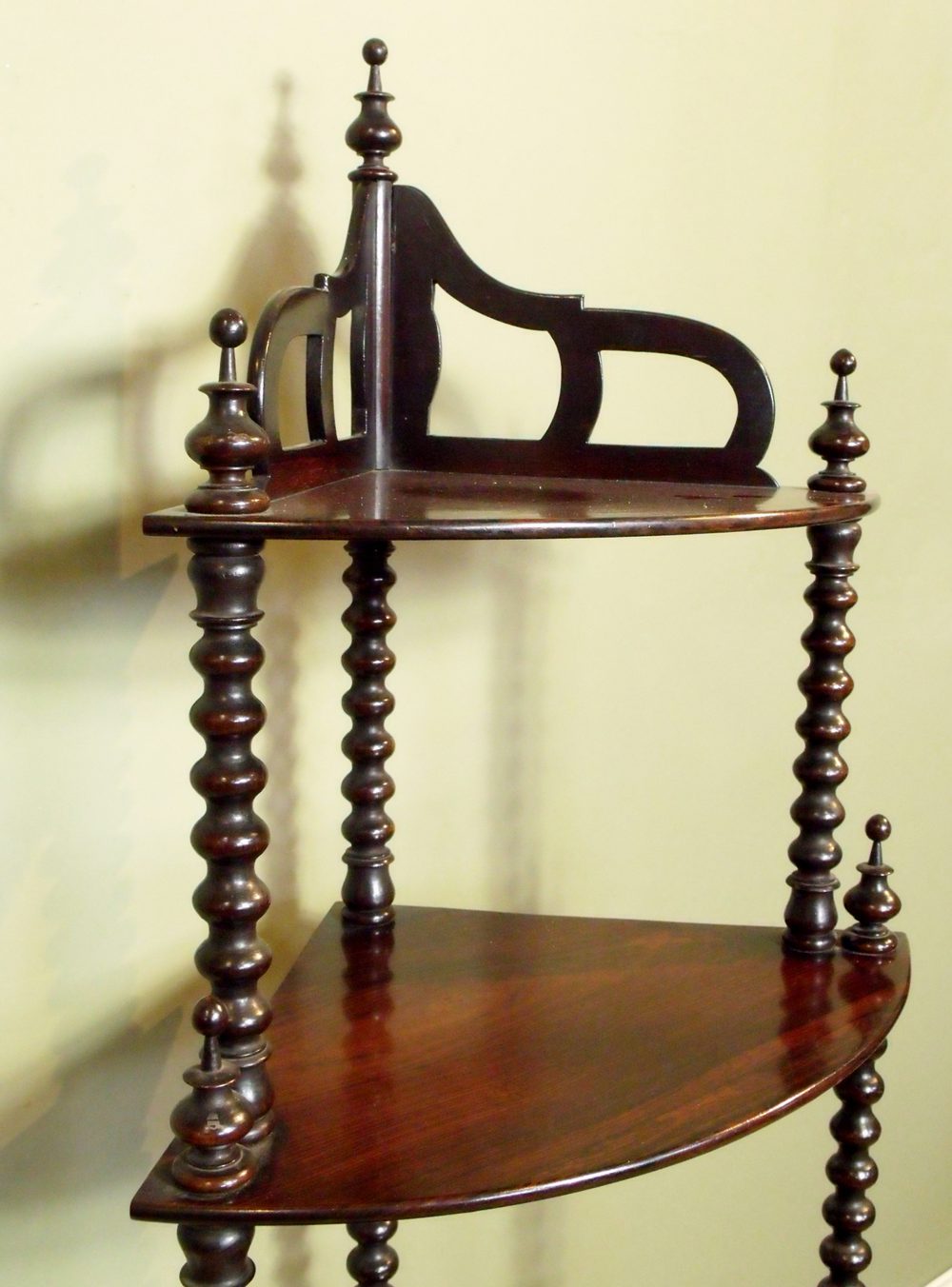 19th C Rosewood Corner Whatnot / Shelves Antiques Atlas
