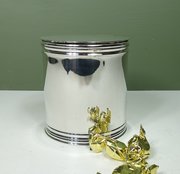 19th C Silver Plated Biscuit Barrel