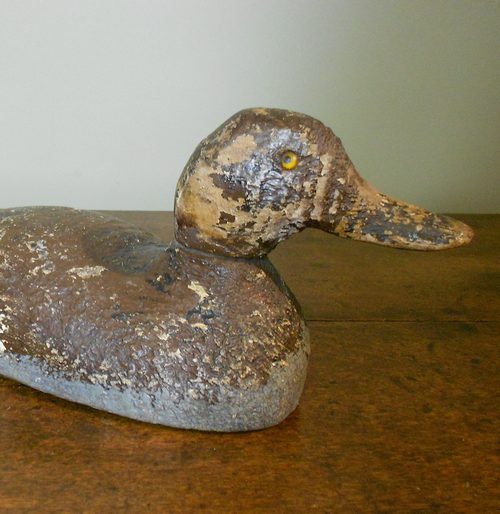 Antiques Atlas 19th C Wooden Duck Decoy
