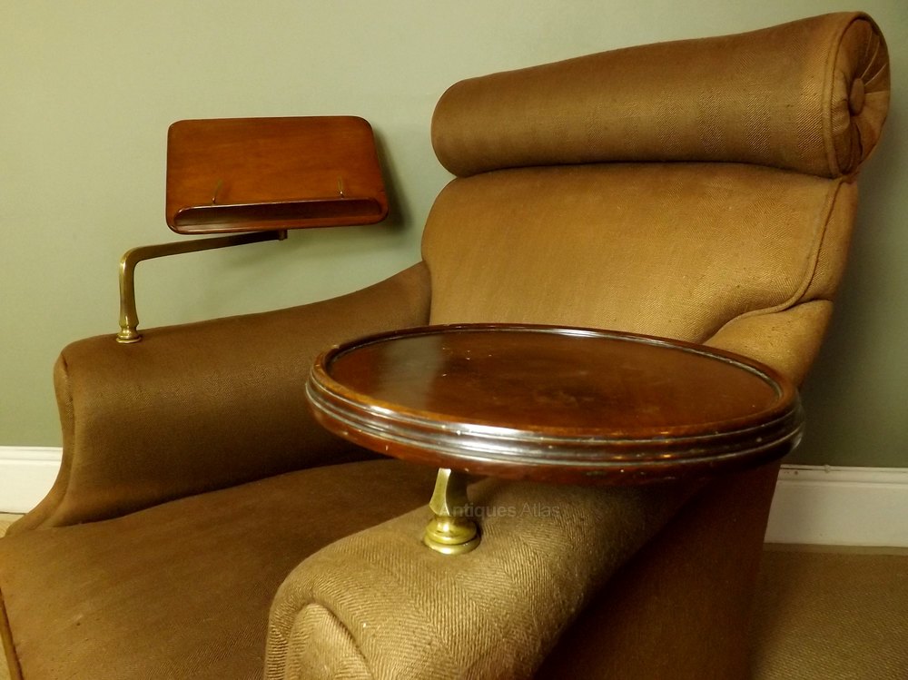 19th C Reading Chair Antiques Atlas