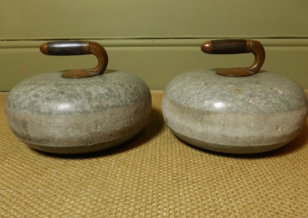 Antiques Atlas Pair Of 19th C Curling Stones