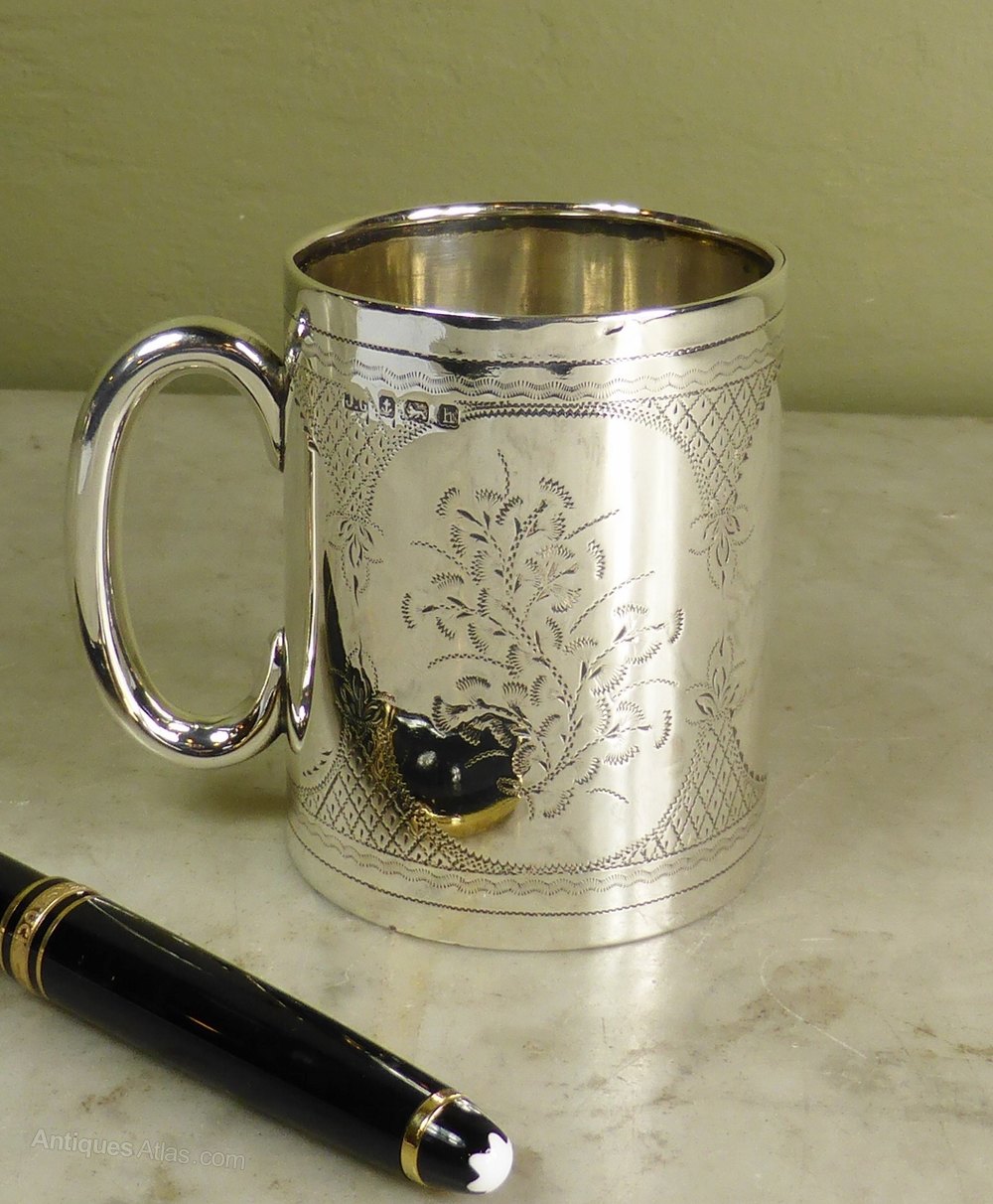 Antiques Atlas Silver Christening Mug