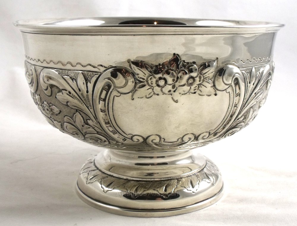 Antiques Atlas Silver Rose Bowl