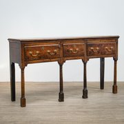 18th Century Georgian Elm Dresser Base