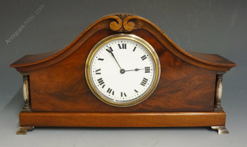Antiques Atlas An Edwardian Mantel Clock With 'Buren' Movement