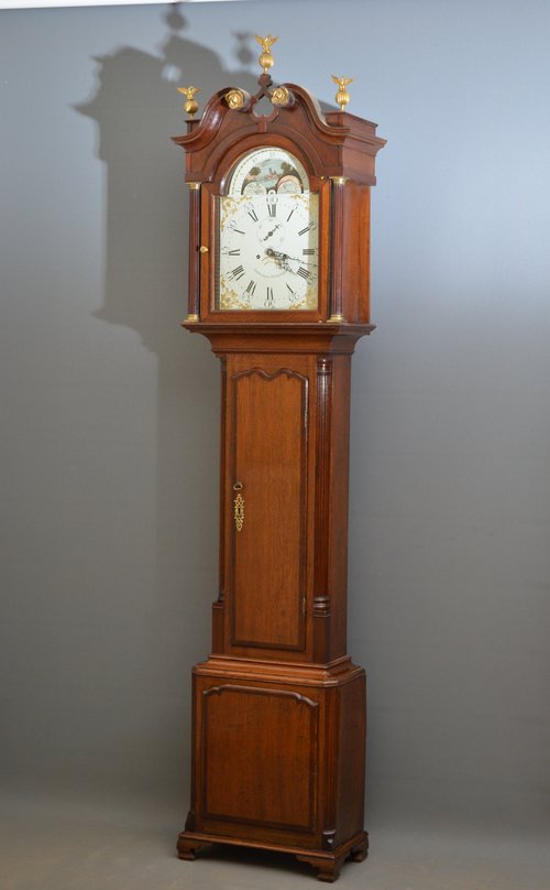 Antiques Atlas Fine Longcase Clock J. Joyce