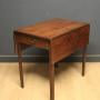 Antique Georgian Mahogany Pembroke Side Table