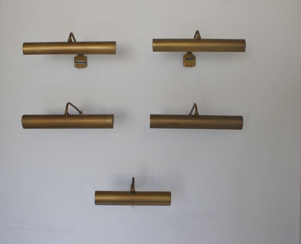 Antiques Atlas Set Of Linolite '50s Picture Lights