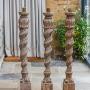 Carved Pine Posts