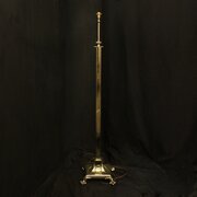 English Telescopic Brass Antique Standard Lamp