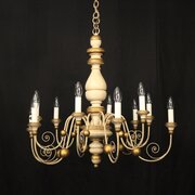 Florentine 12 Light Polychrome Gilded Chandelier