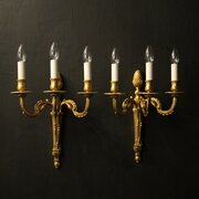 French Pair Of Maison Baguès Wall Lights