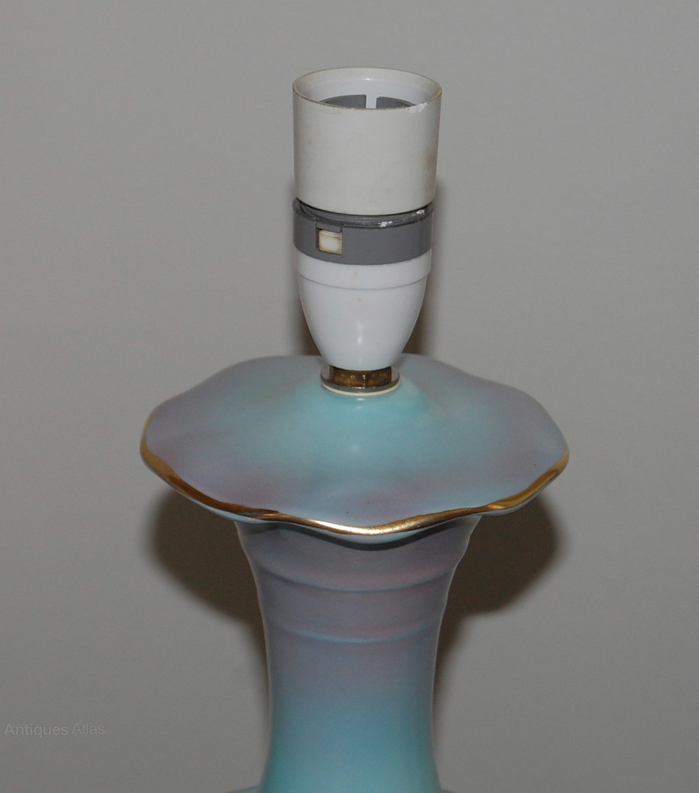 Antiques Atlas Crown Devon Table Lamp