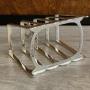 toast rack  silver toast