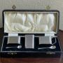 Art Deco Solid Silver Cruet Set