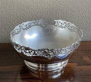 Elizabeth II Solid Silver Fruit Bowl