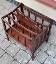 Georgian Mahogany and Ebony Canterbury