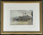  Isle Of Man Watercolour, Port St Mary