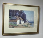 John McDougal (1851-1945) Coastal Watercolour 