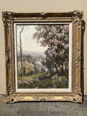 Landscape Oil Painting Sir Herbert Hughes-Stanton 