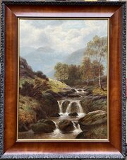 Landscape Oil Painting, William Mellor, Borrowdale