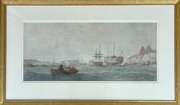 Marine Watercolour By John Cuthbert Salmon 