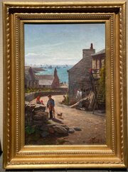 Oil Painting, Port Erin, Isle Of Man John Holland