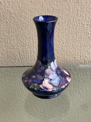 Posy Vase Walter Moorcroft Anemone Signed